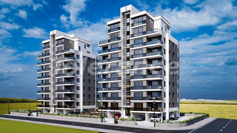 Apartment vom entwickler in Famagusta, Nordzypern meeresblick pool ratenzahlung - immobilien in der Türkei kaufen - 75380