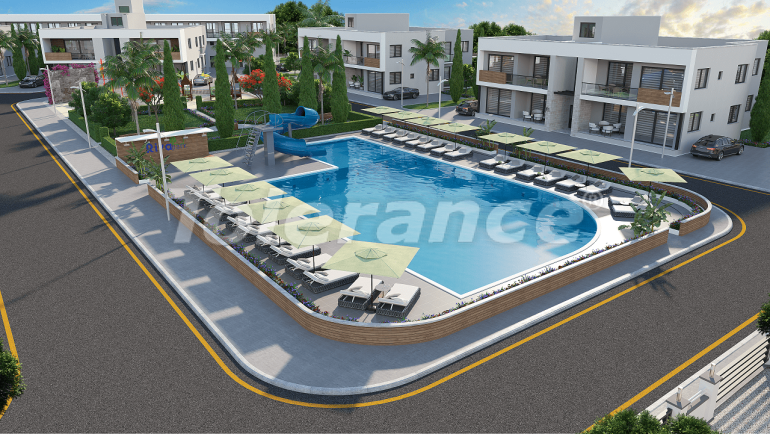 Apartment from the developer in Famagusta, Northern Cyprus with sea view with pool with installment - 75802 Apartment from the developer in Famagusta, Northern Cyprus with sea view with pool with installment - buy realty in Turkey - 75802