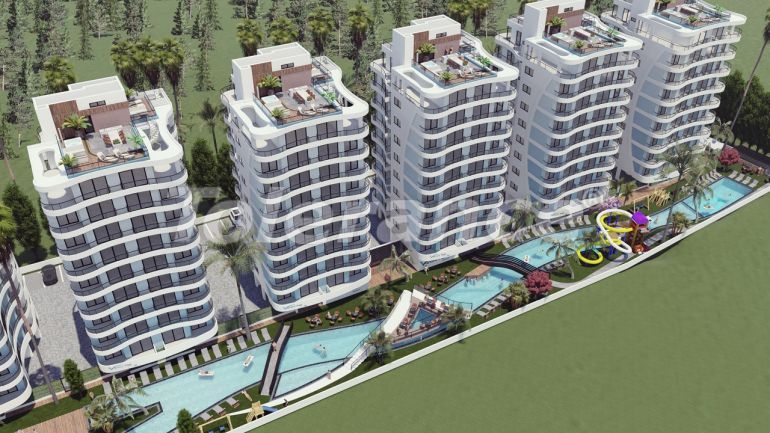 Appartement van de ontwikkelaar in Famagusta, Noord-Cyprus zwembad afbetaling - onroerend goed kopen in Turkije - 76292