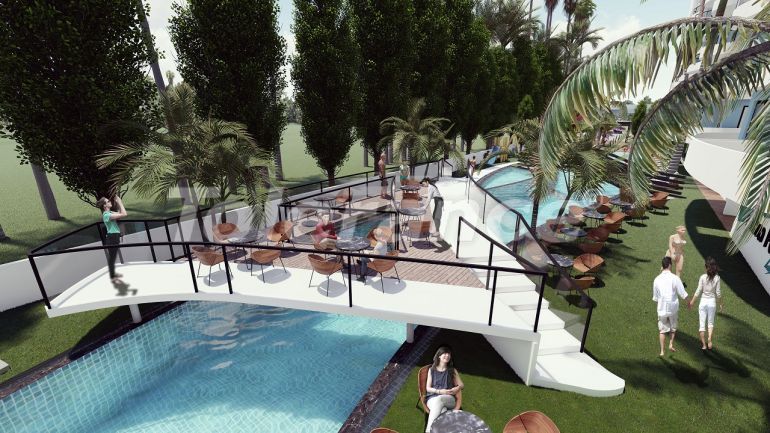 Appartement van de ontwikkelaar in Famagusta, Noord-Cyprus zwembad afbetaling - onroerend goed kopen in Turkije - 76300