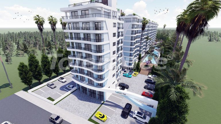 Appartement van de ontwikkelaar in Famagusta, Noord-Cyprus zwembad afbetaling - onroerend goed kopen in Turkije - 76305