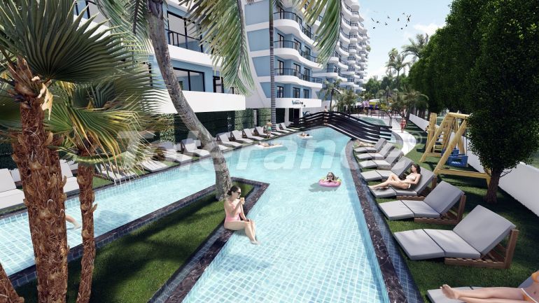 Appartement van de ontwikkelaar in Famagusta, Noord-Cyprus zwembad afbetaling - onroerend goed kopen in Turkije - 76313