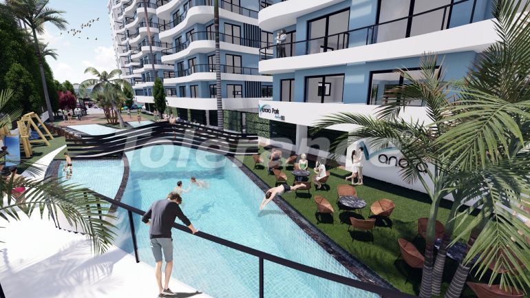 Appartement van de ontwikkelaar in Famagusta, Noord-Cyprus zwembad afbetaling - onroerend goed kopen in Turkije - 76315