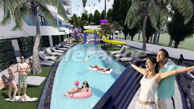 Appartement van de ontwikkelaar in Famagusta, Noord-Cyprus zwembad afbetaling - onroerend goed kopen in Turkije - 76318
