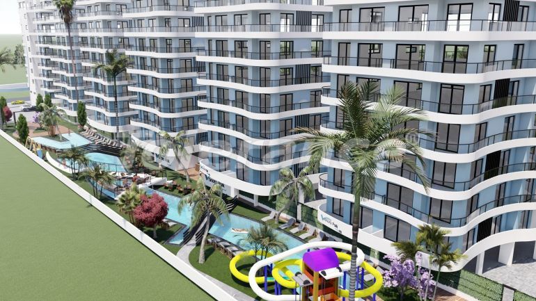Appartement van de ontwikkelaar in Famagusta, Noord-Cyprus zwembad afbetaling - onroerend goed kopen in Turkije - 76323