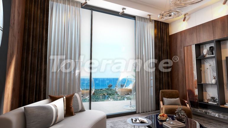 Apartment in Famagusta, Northern Cyprus with sea view with pool with installment - buy realty in Turkey - 76827