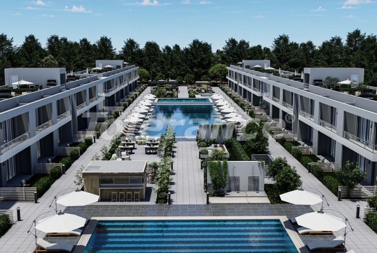 Apartment from the developer in Famagusta, Northern Cyprus with pool with installment - buy realty in Turkey - 76881