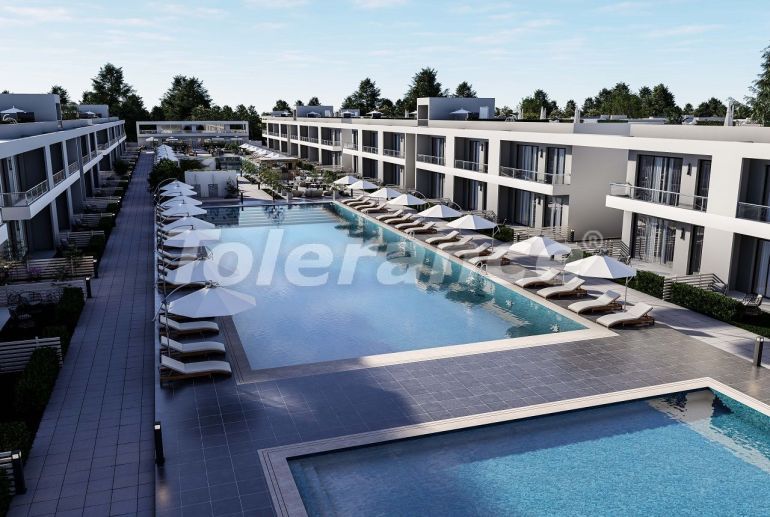 Apartment in Famagusta, Northern Cyprus with pool with installment - buy realty in Turkey - 76909
