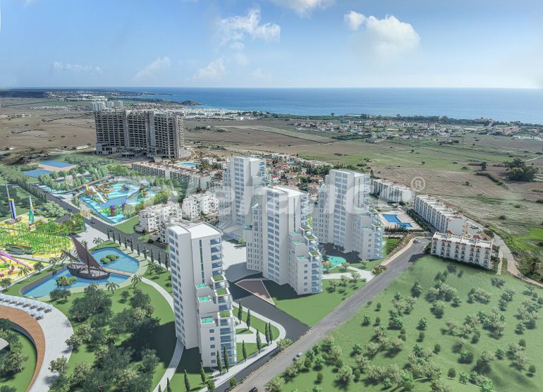 Apartment from the developer in Famagusta, Northern Cyprus with sea view with pool with installment - buy realty in Turkey - 79085