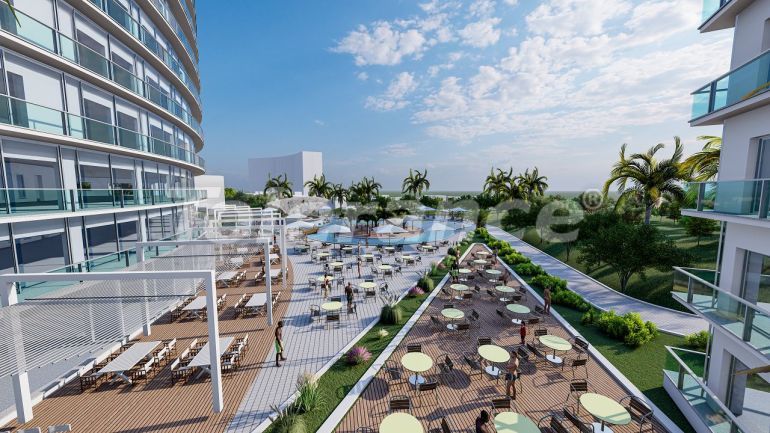 Apartment from the developer in Famagusta, Northern Cyprus with sea view with pool with installment - buy realty in Turkey - 79086