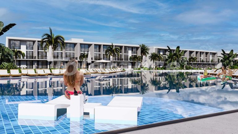 Apartment from the developer in Famagusta, Northern Cyprus with pool - 80868 Apartment from the developer in Famagusta, Northern Cyprus with pool - buy realty in Turkey - 80868
