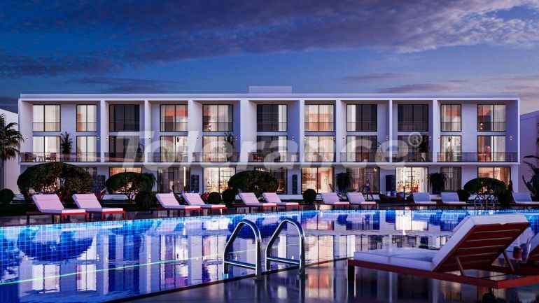 Apartment from the developer in Famagusta, Northern Cyprus with sea view with pool with installment - 80936 Apartment from the developer in Famagusta, Northern Cyprus with sea view with pool with installment - buy realty in Turkey - 80936