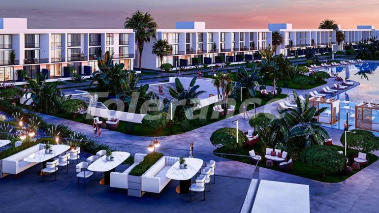 Apartment from the developer in Famagusta, Northern Cyprus with sea view with pool with installment - 80944 Apartment from the developer in Famagusta, Northern Cyprus with sea view with pool with installment - buy realty in Turkey - 80944