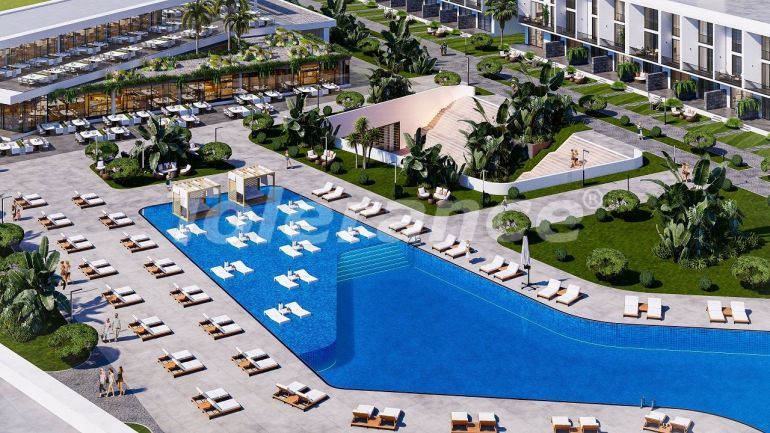 Apartment from the developer in Famagusta, Northern Cyprus with sea view with pool with installment - 80945 Apartment from the developer in Famagusta, Northern Cyprus with sea view with pool with installment - buy realty in Turkey - 80945
