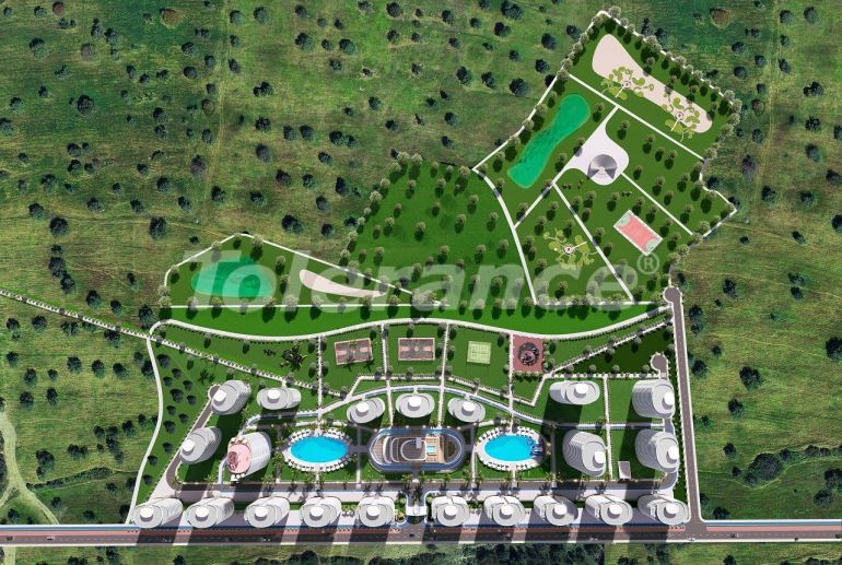 Apartment from the developer in Famagusta, Northern Cyprus with sea view with pool with installment - 81073 Apartment from the developer in Famagusta, Northern Cyprus with sea view with pool with installment - buy realty in Turkey - 81073