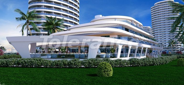 Apartment from the developer in Famagusta, Northern Cyprus with sea view with pool with installment - 81080 Apartment from the developer in Famagusta, Northern Cyprus with sea view with pool with installment - buy realty in Turkey - 81080