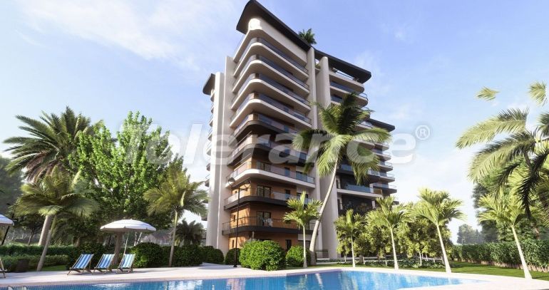 Appartement van de ontwikkelaar in Famagusta, Noord-Cyprus zeezicht zwembad afbetaling - onroerend goed kopen in Turkije - 81435