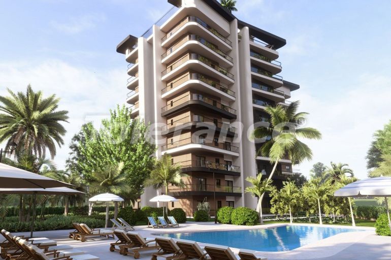 Appartement van de ontwikkelaar in Famagusta, Noord-Cyprus zeezicht zwembad afbetaling - onroerend goed kopen in Turkije - 81483