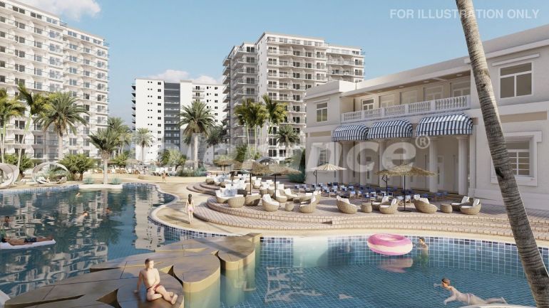 Apartment from the developer in Famagusta, Northern Cyprus with pool with installment - buy realty in Turkey - 81791