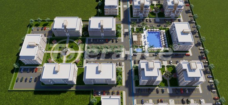 Apartment from the developer in Famagusta, Northern Cyprus with pool with installment - buy realty in Turkey - 81911
