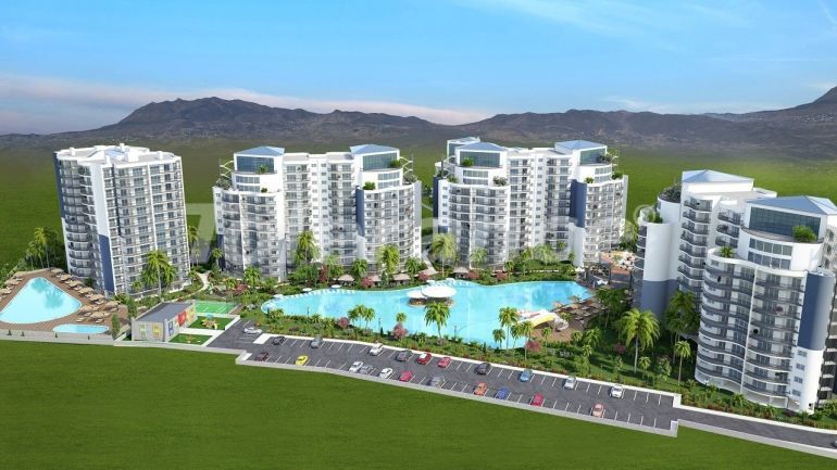 Apartment from the developer in Famagusta, Northern Cyprus with pool - buy realty in Turkey - 82135