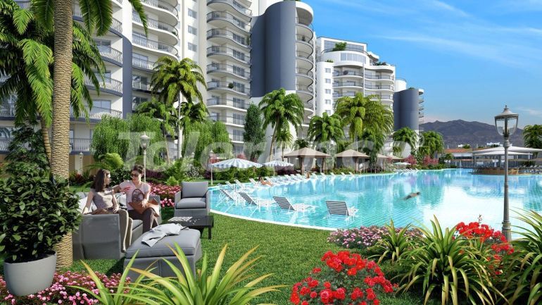 Apartment from the developer in Famagusta, Northern Cyprus with pool - buy realty in Turkey - 82140