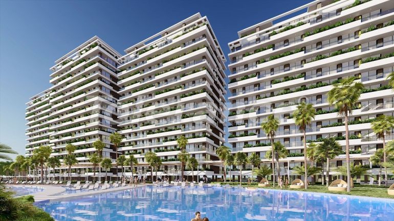 Appartement van de ontwikkelaar in Famagusta, Noord-Cyprus afbetaling - onroerend goed kopen in Turkije - 85850