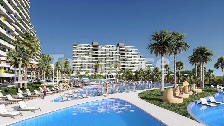 Apartment from the developer in Famagusta, Northern Cyprus with sea view with pool with installment - buy realty in Turkey - 85859