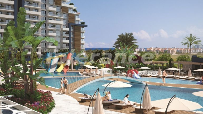Apartment from the developer in Famagusta, Northern Cyprus with sea view with pool with installment - 87031 Apartment from the developer in Famagusta, Northern Cyprus with sea view with pool with installment - buy realty in Turkey - 87031