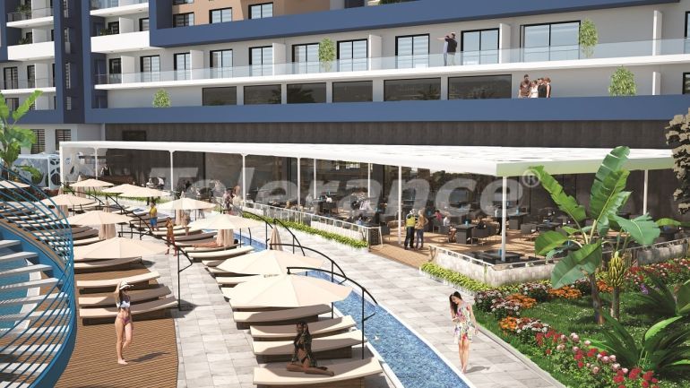 Apartment from the developer in Famagusta, Northern Cyprus with sea view with pool with installment - 87037 Apartment from the developer in Famagusta, Northern Cyprus with sea view with pool with installment - buy realty in Turkey - 87037