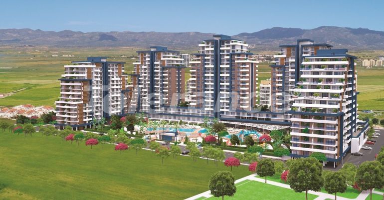 Apartment from the developer in Famagusta, Northern Cyprus with sea view with pool with installment - 87044 Apartment from the developer in Famagusta, Northern Cyprus with sea view with pool with installment - buy realty in Turkey - 87044