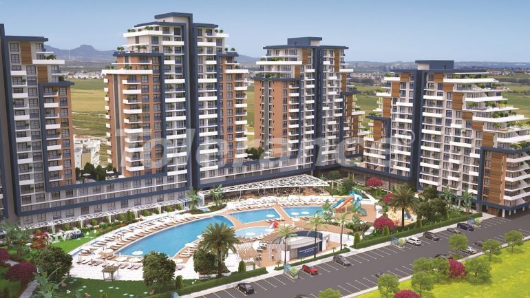 Apartment from the developer in Famagusta, Northern Cyprus with sea view with pool with installment - 87045 Apartment from the developer in Famagusta, Northern Cyprus with sea view with pool with installment - buy realty in Turkey - 87045