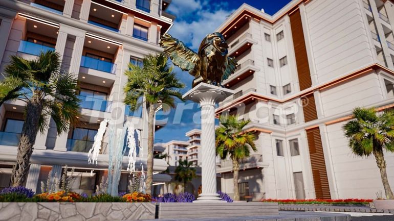 Appartement van de ontwikkelaar in Famagusta, Noord-Cyprus zeezicht zwembad afbetaling - onroerend goed kopen in Turkije - 87612