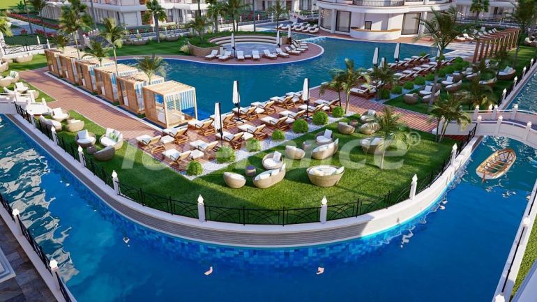 Appartement van de ontwikkelaar in Famagusta, Noord-Cyprus zeezicht zwembad afbetaling - onroerend goed kopen in Turkije - 87620