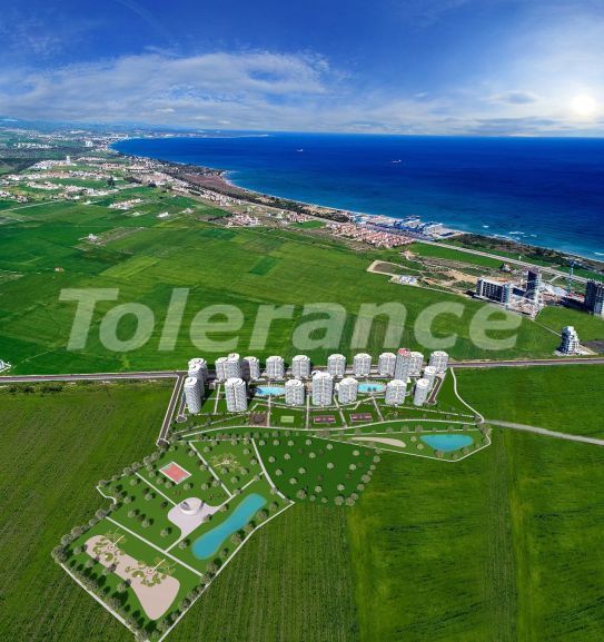 Apartment from the developer in Famagusta, Northern Cyprus with sea view with pool with installment - 88961 Apartment from the developer in Famagusta, Northern Cyprus with sea view with pool with installment - buy realty in Turkey - 88961