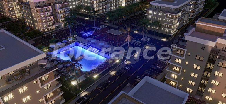 Apartment from the developer in Famagusta, Northern Cyprus with pool with installment - buy realty in Turkey - 89358