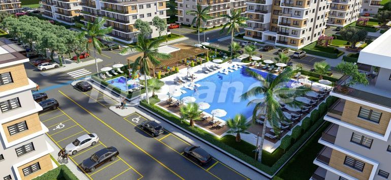 Apartment from the developer in Famagusta, Northern Cyprus with pool with installment - buy realty in Turkey - 89359