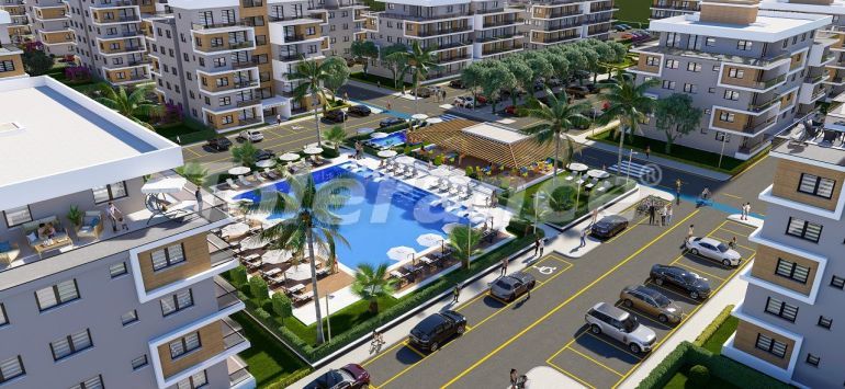 Apartment from the developer in Famagusta, Northern Cyprus with pool with installment - buy realty in Turkey - 89360