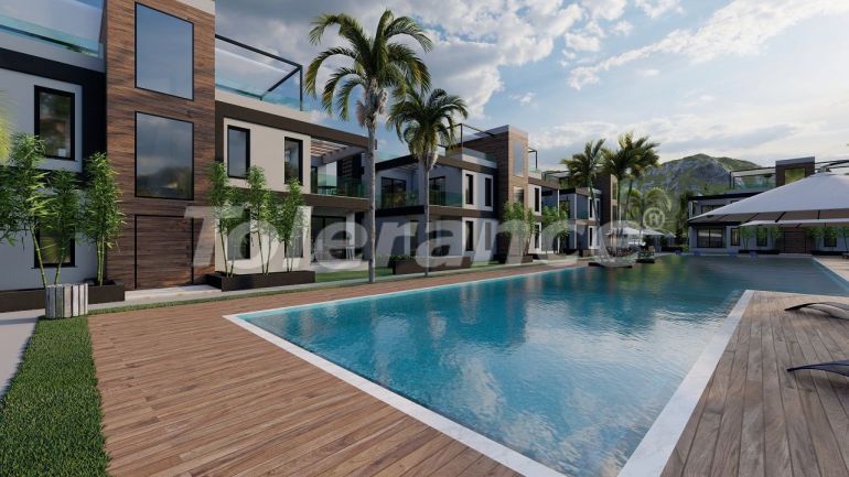 Apartment from the developer in Famagusta, Northern Cyprus with pool with installment - 90038 Apartment from the developer in Famagusta, Northern Cyprus with pool with installment - buy realty in Turkey - 90038