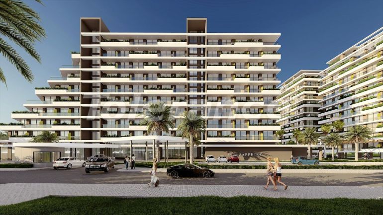 Apartment from the developer in Famagusta, Northern Cyprus with sea view with pool with installment - buy realty in Turkey - 90292