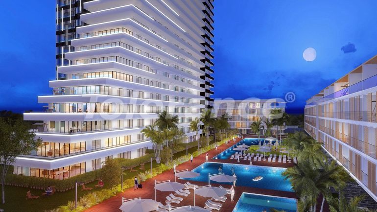 Appartement du développeur еn Famagusta, Chypre du Nord vue sur la mer piscine - 90445 Appartement du développeur еn Famagusta, Chypre du Nord vue sur la mer piscine - acheter un bien immobilier en Turquie - 90445