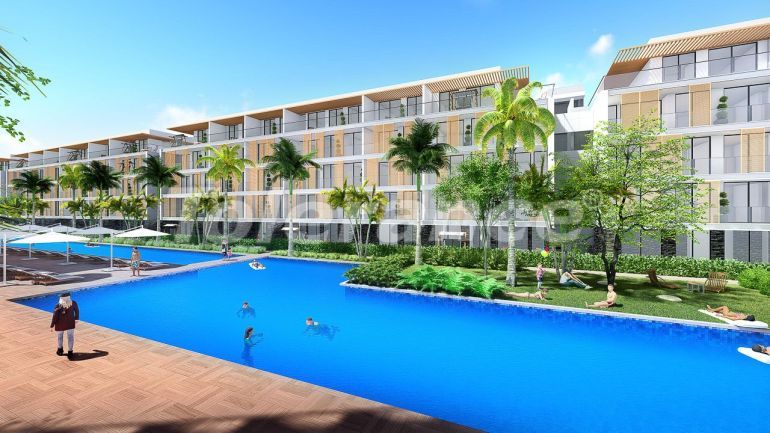 Appartement du développeur еn Famagusta, Chypre du Nord vue sur la mer piscine - 90453 Appartement du développeur еn Famagusta, Chypre du Nord vue sur la mer piscine - acheter un bien immobilier en Turquie - 90453