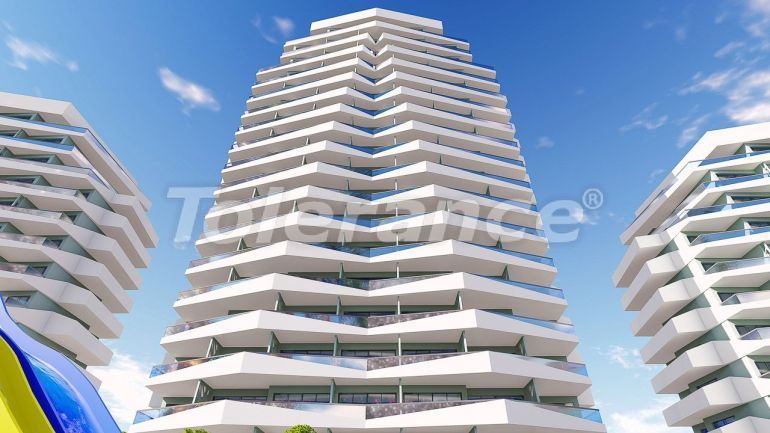 Apartment from the developer in Famagusta, Northern Cyprus with sea view with pool with installment - 90678 Apartment from the developer in Famagusta, Northern Cyprus with sea view with pool with installment - buy realty in Turkey - 90678
