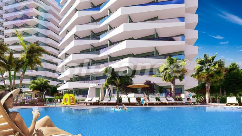 Apartment from the developer in Famagusta, Northern Cyprus with sea view with pool with installment - 90684 Apartment from the developer in Famagusta, Northern Cyprus with sea view with pool with installment - buy realty in Turkey - 90684