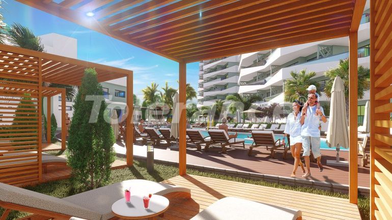 Apartment from the developer in Famagusta, Northern Cyprus with sea view with pool with installment - 90687 Apartment from the developer in Famagusta, Northern Cyprus with sea view with pool with installment - buy realty in Turkey - 90687