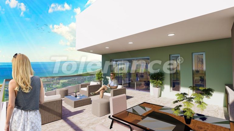 Apartment from the developer in Famagusta, Northern Cyprus with sea view with pool with installment - 90702 Apartment from the developer in Famagusta, Northern Cyprus with sea view with pool with installment - buy realty in Turkey - 90702