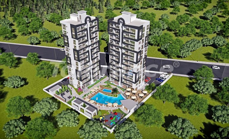 Appartement van de ontwikkelaar in Famagusta, Noord-Cyprus zwembad afbetaling - 91062 Appartement van de ontwikkelaar in Famagusta, Noord-Cyprus zwembad afbetaling - onroerend goed kopen in Turkije - 91062
