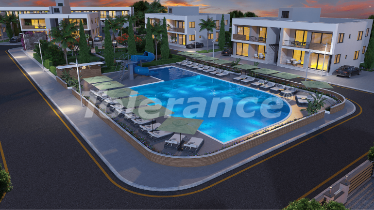 Apartment from the developer in Famagusta, Northern Cyprus with sea view with pool with installment - 92492 Apartment from the developer in Famagusta, Northern Cyprus with sea view with pool with installment - buy realty in Turkey - 92492