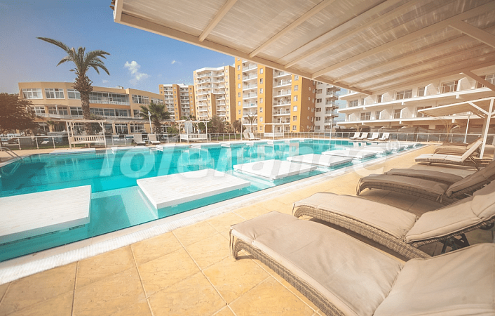 Appartement van de ontwikkelaar in Famagusta, Noord-Cyprus zwembad - onroerend goed kopen in Turkije - 92843