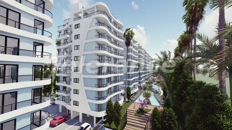 Appartement van de ontwikkelaar in Famagusta, Noord-Cyprus zwembad afbetaling - onroerend goed kopen in Turkije - 92968